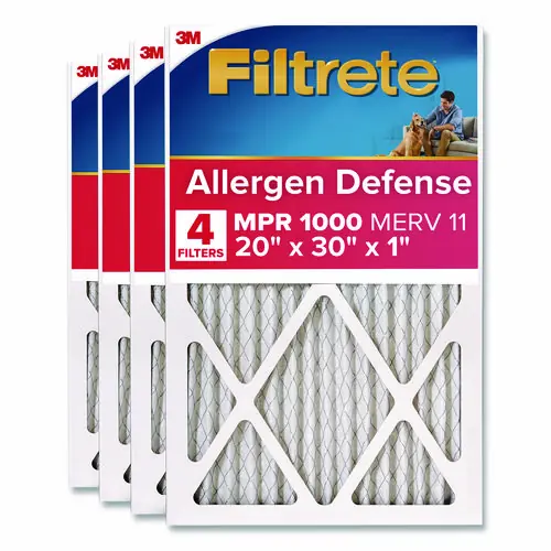 Filtrete™ Allergen Defense Air Filter, 20 x 30, 4/Carton