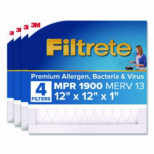 Filtrete™ High Performance Air Filter, 12 x 12, 4/Carton