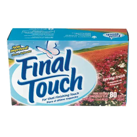 Final Touch Spring Fre Dryer Sheets