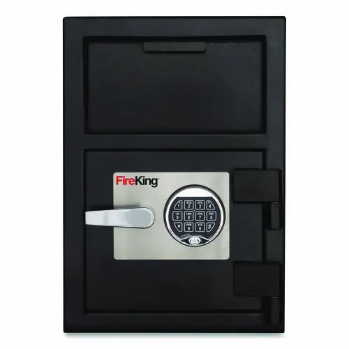 FireKing® Depository Security Safe, Black, 2.72 cu ft