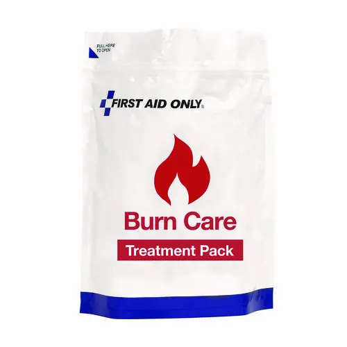 First Aid Only™ 41-Piece Burn Care Treatment Pack, Resealable Plastic Bag
