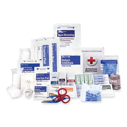First Aid Only™ 50 Person ANSI A Refill Kit, ANSI 2021 Compliant, 184 Pieces