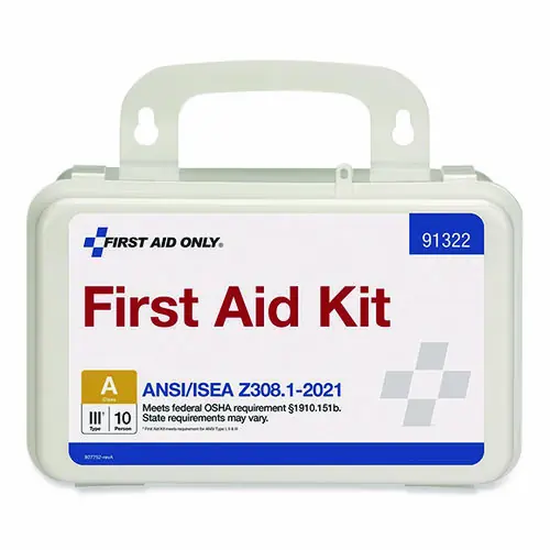 First Aid Only™ ANSI 2021 First Aid Kit for 10 People