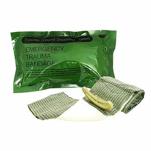 First Aid Only™ Emergency Trauma Bandage, Fabric, 4" Wide
