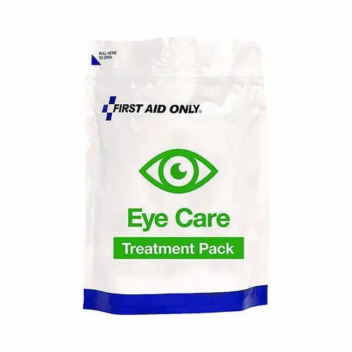 First Aid Only™ Eye Care Treatment Pack, 10 Pieces, Resealable Plastic Bag