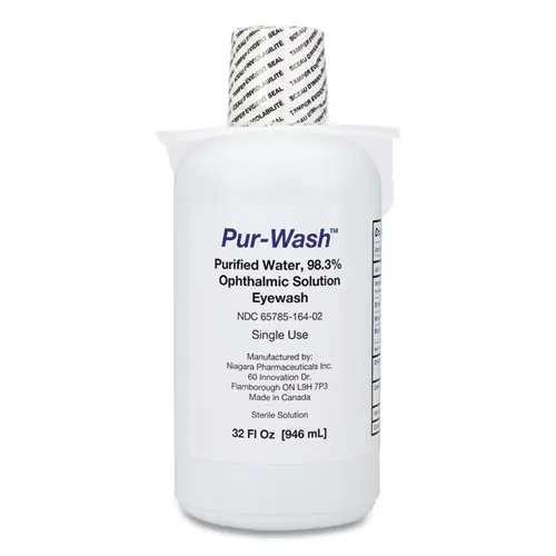 First Aid Only™ Pur-Wash Eye Wash, 32 oz Bottle