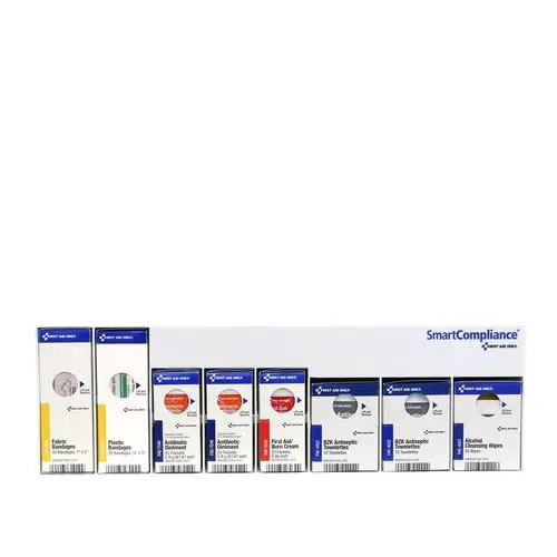 First Aid Only™ RetroFit Clean Treat and Protect, 135 Pieces, Plastic Case