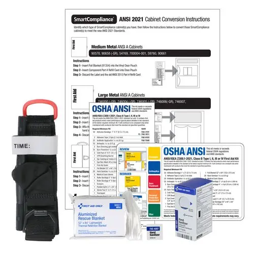 First Aid Only™ Smart Compliance B 2021 Conversion Kit, 12 Pieces