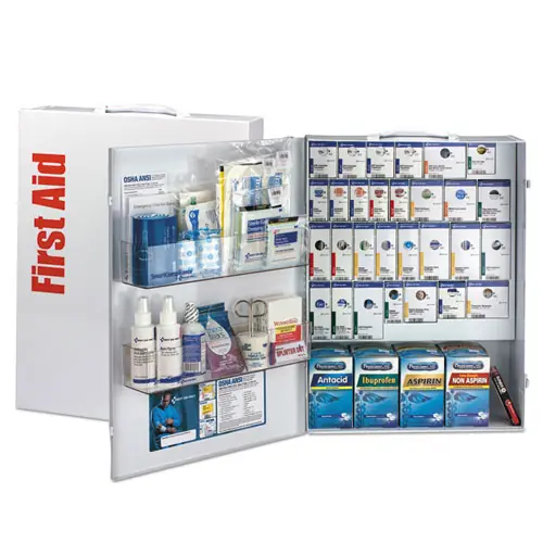 First Aid Only™ SmartCompliance General Business First Aid Kit for 150 People, 925 Pieces, Metal Case