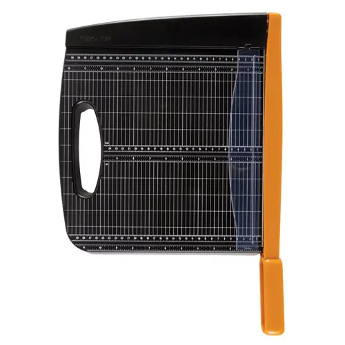 Fiskars® Recycled Bypass Trimmer, 15 Sheets, 12" Cut Length