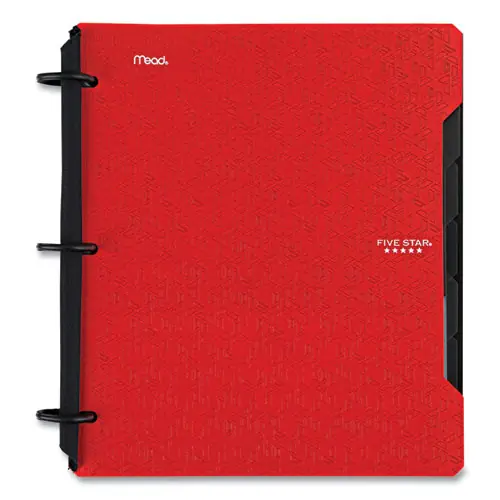Five Star® FLEX Notebinder, 5-Subject, Medium/College Rule, Assorted Colors, 11 x 8.5 Inches, 60 Sheets