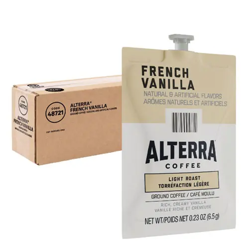 FLAVIA® Alterra French Vanilla Coffee Freshpack, 40/Carton