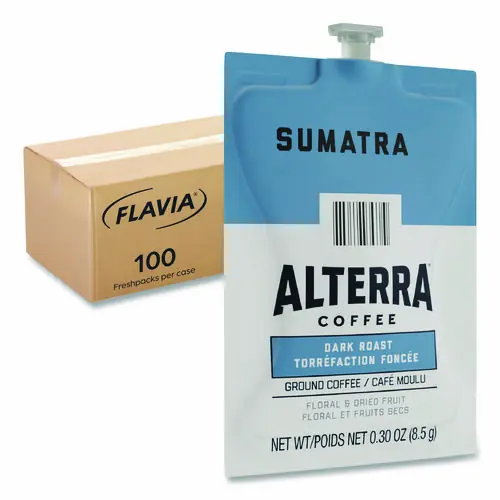 FLAVIA® Alterra Sumatra Coffee Freshpack, 100/Carton