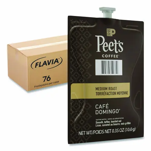 FLAVIA® Peet's Coffee Cafe Domingo Freshpack, 76/Carton