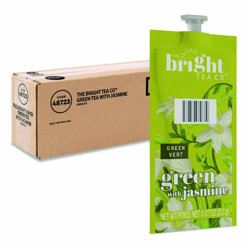 FLAVIA® The Bright Tea Co. Green with Jasmine Tea Freshpack, 40/Carton