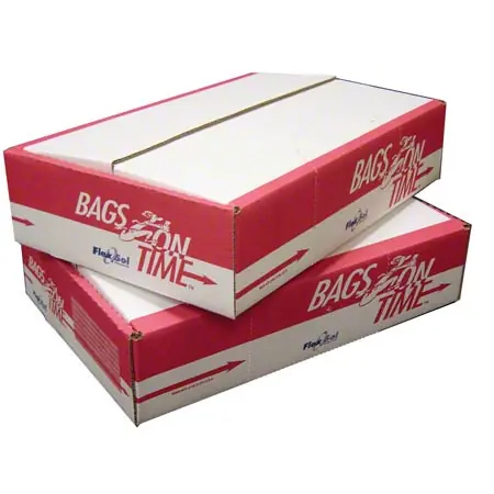 FlexSol Econo-Flex HD Waste Bag - 40 x 48, Medium, Clear