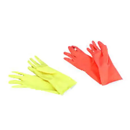 Flock-ln Ltx Glove XL 12 In 18-20 mil Yel Dz