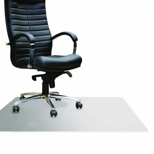 Floortex® Cleartex® MegaMat™ Heavy-Duty Polycarbonate Chair Mat for Hard Floors & All Pile Carpets