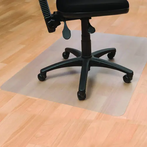 Floortex® Cleartex Advantagemat Phthalate Free PVC Chair Mat for Hard Floors, Clear, 36" x 48"