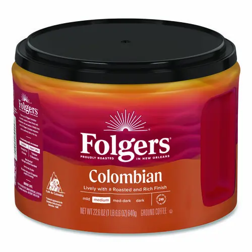 Folgers® 100% Colombian Coffee, 22.6 oz Canister