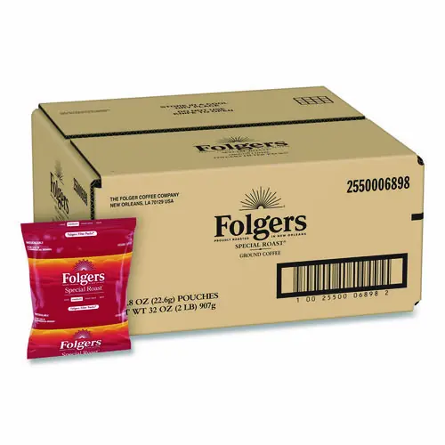 Folgers® Coffee Filter Packs, Special Roast, 0.8 oz, 40/Carton