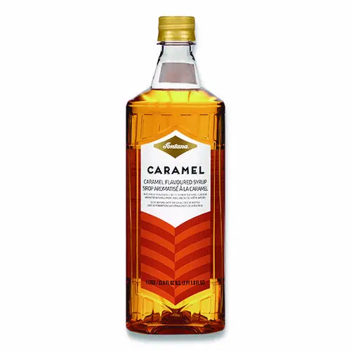 Fontana® Flavored Coffee Syrup, Caramel, 1 L Bottle