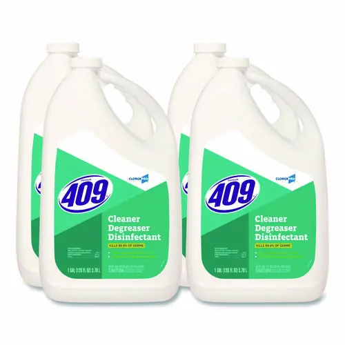 Formula 409® CloroxPro Cleaner Degreaser Disinfectant, 128 oz Refill, 4/Carton