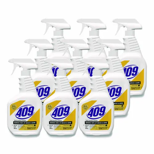 Formula 409® Multi-Surface Cleaner, Lemon, 32 oz Spray Bottle, 9/Carton