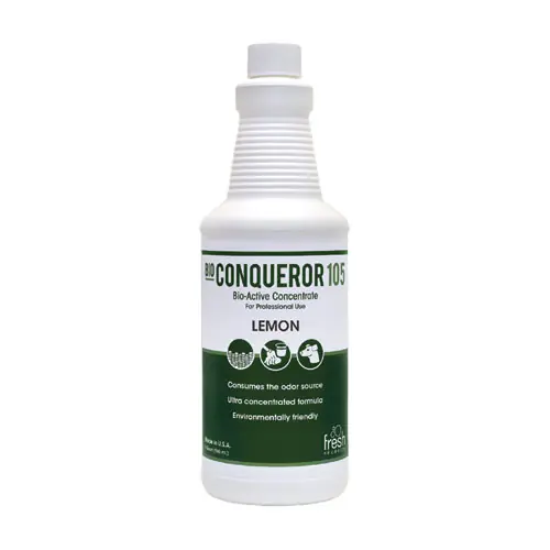 Fresh Products Bio Conqueror 105 Enzymatic Odor Counteractant Concentrate, Citrus, 32 oz Bottle