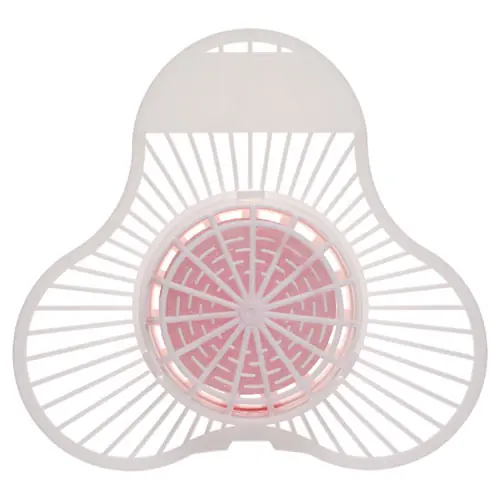 Fresh Products Para Urinal Screen with Deodorizer Block, Cherry Scent, 4 oz - 12 Pack