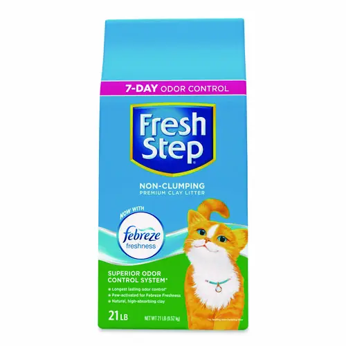 Fresh Step® Non-Clumping Premium Cat Litter with Febreze Freshness, Scented