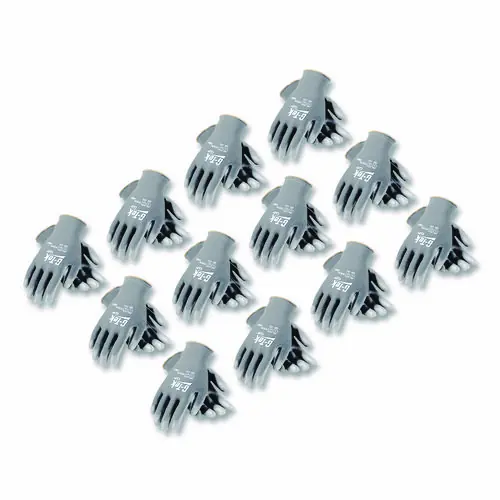 G-Tek® GP Polyurethane-Coated Nylon Gloves, Small, Gray, 12 Pairs