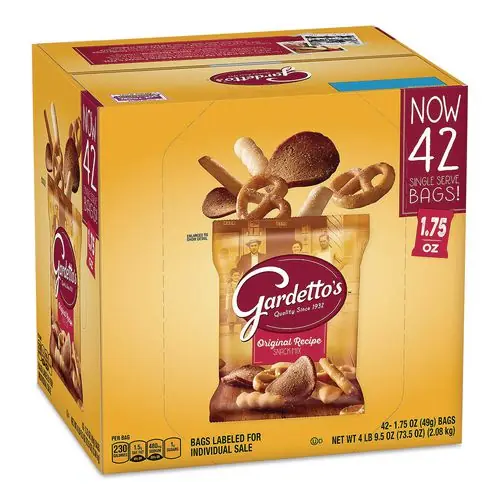 Gardetto’s® Club Mix, Zesty Original, 1.75 oz Packet, 42/Carton