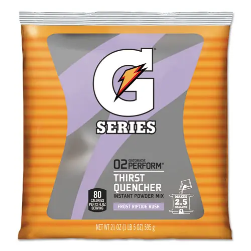 Gatorade® Original Powdered Drink Mix, Riptide Rush - 21 oz Packets, 32/Carton