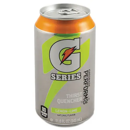 Gatorade® Thirst Quencher Cans, Lemon-Lime, 11.6 oz