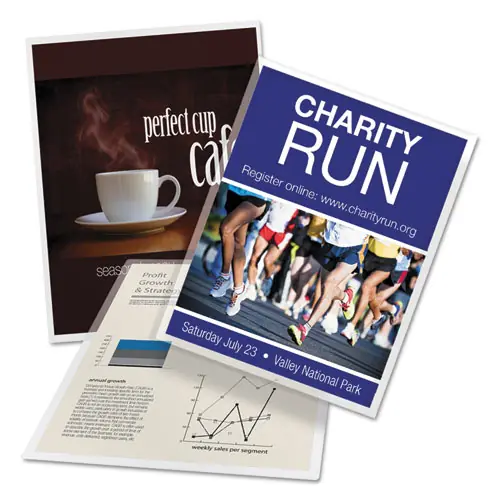 GBC® UltraClear Thermal Laminating Pouches, 5 mil, 9" x 11.5", Gloss Clear, 150/Pack