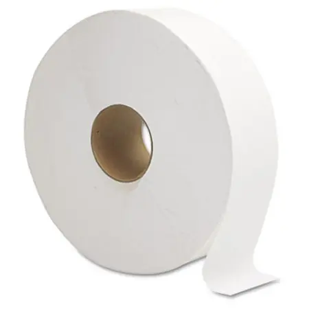 GEN JRT 1-Ply White Jumbo Bath Tissue