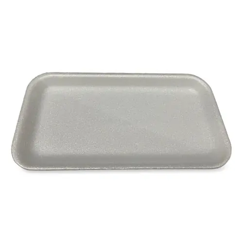 GEN Meat Trays #17S, Foam, White, 500/Carton