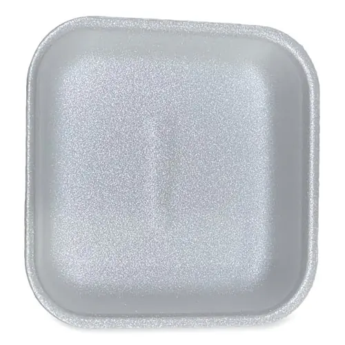 GEN Meat Trays, #1, White Foam, 500/Carton