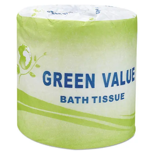 GEN Standard Bath Tissue, Septic Safe, 2-Ply, White, 420 Sheets/Roll, 96 Rolls/Carton