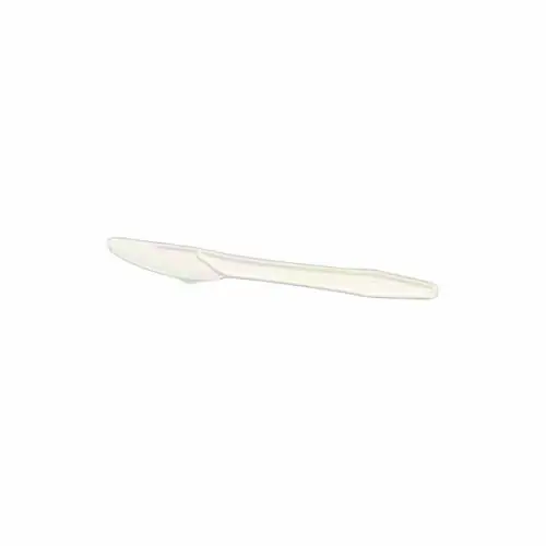 Genpak® Harvest Fiber Knife, Lightweight, Plastic, White, 1,000/Carton