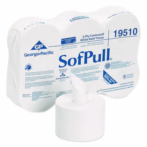 Georgia Pacific® Professional High Capacity Center Pull Tissue, Septic Safe, 2-Ply, White