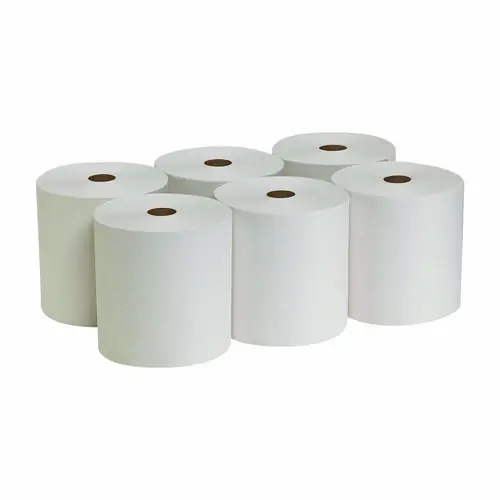 Georgia Pacific® Professional Pacific Blue Basic Nonperforated Paper Towel Rolls, 1-Ply, 7.88" x 800 ft, White, 6 Rolls/Carton