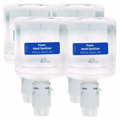 Georgia Pacific® Professional Pacific Blue Ultra Foam Hand Sanitizer Refill, 1,000 mL, Fragrance-Free, 4/Carton