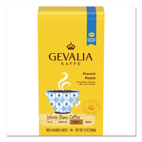 Gevalia® Coffee, French Roast, Ground, 12 oz Bag