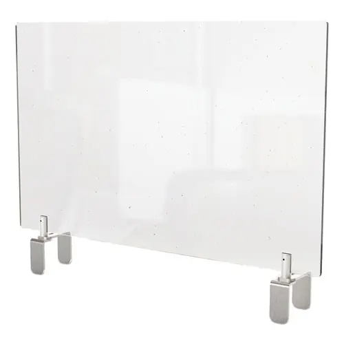 Ghent Clear Partition Extender with Attached Clamp