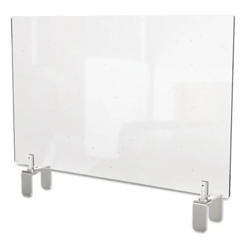 Ghent Clear Partition Extender with Attached Clamp