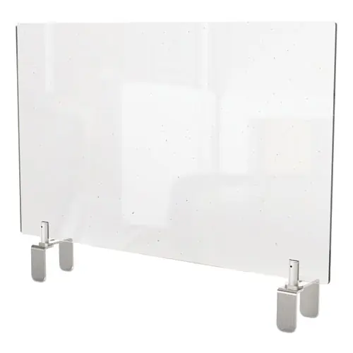 Ghent Clear Partition Extender with Attached Clamp