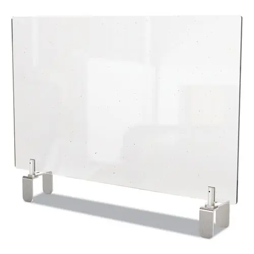 Ghent Clear Partition Extender with Attached Clamp