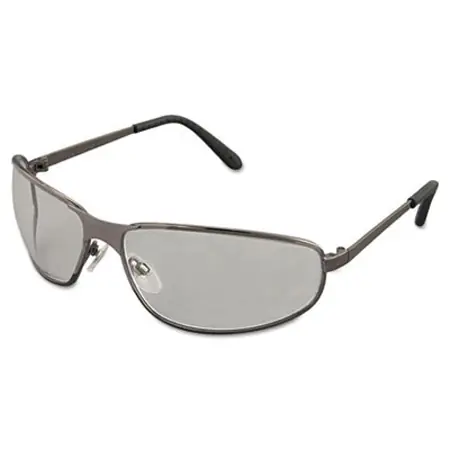 Tomcat Safety Glasses, Gunmetal/Clear